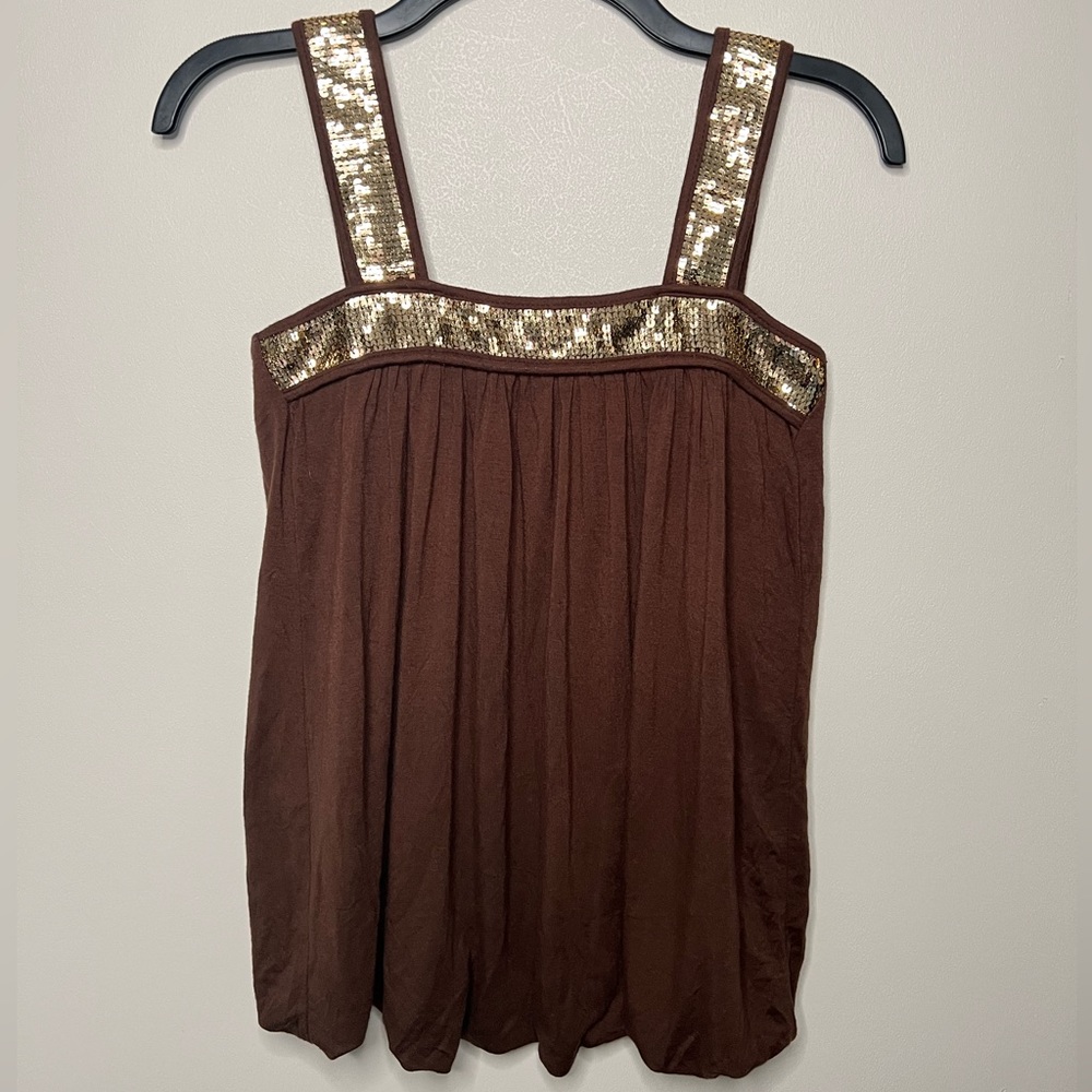 Vintage Daytrip Sequin Tank Top